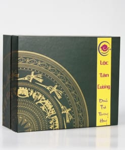 Alternative view of Hộp trà quà tặng truyền thống 2 lõi - 200 gram trà