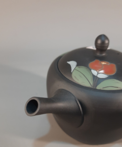 Alternative view of Ấm trà Tokoname yohen Hoạ tiết hoa trà 210ml