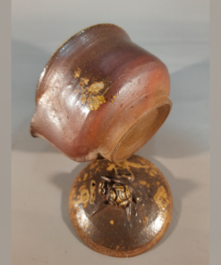 Alternative view of Ấm trà Bizen yaki hoả biến nắp trái thông 180ml