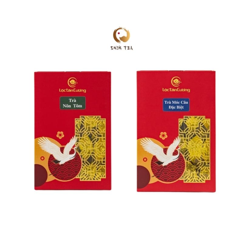 Combo 2 hộp trà Thái nguyên đóng tép nhỏ
